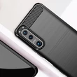 Kép 5/12 - Carbon Case Flexible Cover TPU Case for Sony Xperia 5 III black