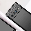 Kép 8/12 - Carbon Case Flexible cover for Google Pixel 6 Pro black