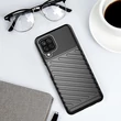 Kép 4/12 - Thunder Case Flexible Tough Rugged Cover TPU Case for Samsung Galaxy A22 4G black
