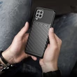 Kép 9/12 - Thunder Case Flexible Tough Rugged Cover TPU Case for Samsung Galaxy A22 4G black