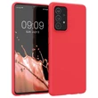 Kép 1/6 - Silicone Case Soft Flexible Rubber Cover for Samsung Galaxy A22 4G red