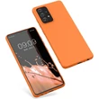 Kép 5/6 - Silicone Case Soft Flexible Rubber Cover for Samsung Galaxy A22 4G red