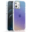 Kép 1/7 - Kingxbar Ombre Case Back Cover for iPhone 12 Pro Max Blue-violet