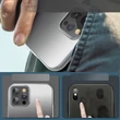 Kép 3/7 - Kingxbar Aurora Series hard case for iPhone 12 Pro Max black-silver