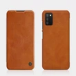 Kép 11/25 - Nillkin Qin leather holster for Samsung Galaxy A03s black