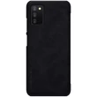 Kép 19/25 - Nillkin Qin leather holster for Samsung Galaxy A03s black