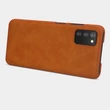 Kép 4/21 - Nillkin Qin leather holster for Samsung Galaxy A03s red