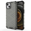 Kép 1/14 - Honeycomb armored case with a gel frame iPhone 13 black