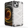Kép 7/14 - Honeycomb Case armor cover with TPU Bumper for iPhone 13 green