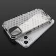 Kép 9/14 - Honeycomb Case armor cover with TPU Bumper for iPhone 13 green