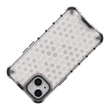 Kép 12/14 - Honeycomb Case armor cover with TPU Bumper for iPhone 13 red