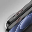 Kép 3/16 - Dux Ducis Fino case covered with nylon material for iPhone 13 black