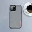 Kép 5/16 - Dux Ducis Fino case covered with nylon material for iPhone 13 black