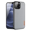 Kép 1/16 - Dux Ducis Fino case covered with nylon material for iPhone 13 gray