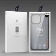 Kép 11/16 - Dux Ducis Fino case covered with nylon material for iPhone 13 gray