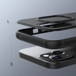 Kép 8/12 - Nillkin Super Frosted Shield Pro Case durable for iPhone 13 mini black