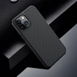 Kép 8/18 - Nillkin Synthetic Fiber Carbon case cover for iPhone 13 mini black