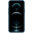 Kép 2/12 - Nillkin Super Frosted Shield Case + kickstand for iPhone 13 mini blue