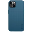 Kép 1/12 - Nillkin Super Frosted Shield Case + kickstand for iPhone 13 blue