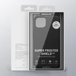 Kép 7/12 - Nillkin Super Frosted Shield Case + kickstand for iPhone 13 blue