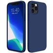 Kép 1/7 - Silicone Case Soft Flexible Rubber Cover for iPhone 13 Pro Max blue