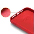 Kép 7/7 - Silicone Case Soft Flexible Rubber Cover for iPhone 13 Pro Max red