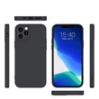 Kép 6/7 - Silicone Case Soft Flexible Rubber Cover for iPhone 13 mini black