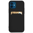 Kép 1/11 - Card Case Silicone Wallet with Card Slot Documents for iPhone 13 black