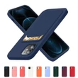 Kép 2/11 - Card Case Silicone Wallet with Card Slot Documents for iPhone 13 black