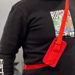 Kép 8/19 - Rope case gel case with a chain lanyard bag lanyard iPhone XR red