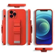 Kép 2/18 - Rope case gel case with a chain lanyard bag lanyard iPhone XR blue