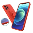 Kép 11/18 - Rope case gel case with a chain lanyard bag lanyard iPhone XR blue