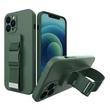 Kép 1/18 - Rope case gel case with a chain lanyard bag lanyard iPhone 11 Pro Max dark green