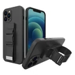 Kép 1/18 - Rope case Gel case with a chain lanyard bag lanyard iPhone 12 black