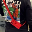 Kép 8/18 - Rope case Gel Lanyard Cover with Chain Purse Lanyard Xiaomi Poco X3 NFC blue