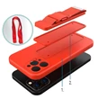 Kép 14/18 - Rope case Gel Lanyard Cover with Chain Purse Lanyard Xiaomi Poco X3 NFC blue