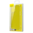 Kép 10/15 - Baseus Simple Series Case transparent gel case iPhone 13 transparent (ARAJ000002)