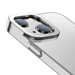 Kép 8/14 - Baseus Glitter Case transparent cover iPhone 13 silver (ARMC000312)
