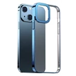 Kép 2/14 - Baseus Glitter Case transparent cover for iPhone 13 blue (ARMC000603)