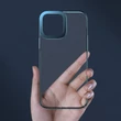 Kép 4/14 - Baseus Glitter Case transparent cover for iPhone 13 blue (ARMC000603)