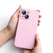 Kép 15/15 - Baseus Liquid Gel Case silicone cover for iPhone 13 pink (ARYT000904)