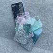 Kép 2/7 - Star Glitter Shining Cover for iPhone 13 mini black