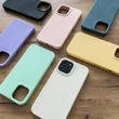 Kép 7/9 - Eco Case Case for iPhone 12 Pro Silicone Cover Phone Shell Mint