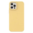 Kép 1/9 - Eco Case Case for iPhone 12 Pro Silicone Cover Phone Cover Yellow