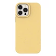 Kép 1/9 - Eco Case Case for iPhone 13 Pro Silicone Cover Phone Cover Yellow