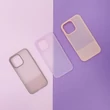 Kép 7/14 - Kingxbar Plain Series case cover for iPhone 13 silicone cover purple