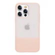 Kép 1/14 - Kingxbar Plain Series case cover for iPhone 13 silicone cover pink