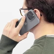 Kép 7/14 - Kingxbar Plain Series case cover for iPhone 13 silicone cover gray
