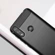 Kép 3/6 - Carbon Case Flexible Cover Sleeve Motorola Moto E7i Power black