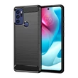 Kép 1/6 - Carbon Case Flexible Cover Sleeve Motorola Moto G60S black